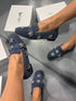 DOHA HAKİKİ SÜET MAVİ LOAFER